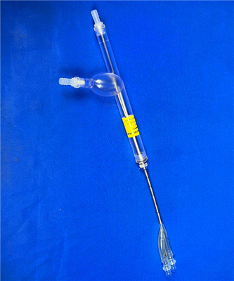 ISO 18193-Figuur C.2 Vasculair model van de bovenste vena cava rechter atrium voor het testen van dubbele lumen cannula recirculatie