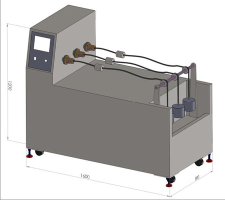 De rechte de Apparatenkabel van de Draaitest het Testen Machine van de Materiaal Lineaire Torsie
