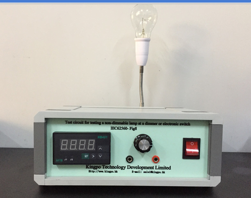 Iec62560-1 figuur 8 Testkring voor Lamp niet-Dimmable bij Schemerigere of Elektronische Schakelaar