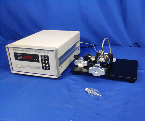 IEC60061 digitaal Torsiemeetapparaat Licht het Testen Materiaal voor Beëindigenkappen, de Test van de Lampglb Torsie
