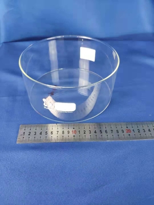 Cilindrisch Borosilicate-Glasvat 190mm Diameter, de Testmateriaal van CEI 60335-2-25