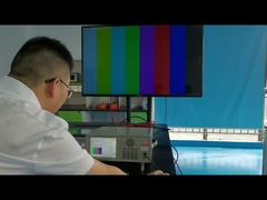 Drie verticale staafsignalen.RDL-100 video-signaalgenerator