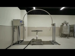 Oscillerend Buis Stofdicht Ip het Testen Materiaal 0-50 Graden Celsius Ipx3 Ipx4