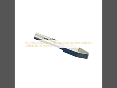 IEC 61010-2-012-Figuur 103 Krassgereedschap Hardgesoldeerde carbide tip K10 Materiaal