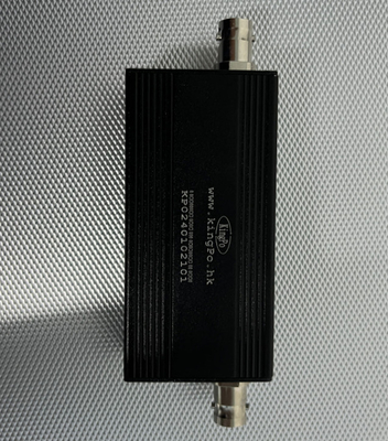 IEC 60335-1 Resistief-capacitatief laagdoorlaatfilter met een afrolfrequentie van 5 kHz ± 0,5 kHz van -3 dB