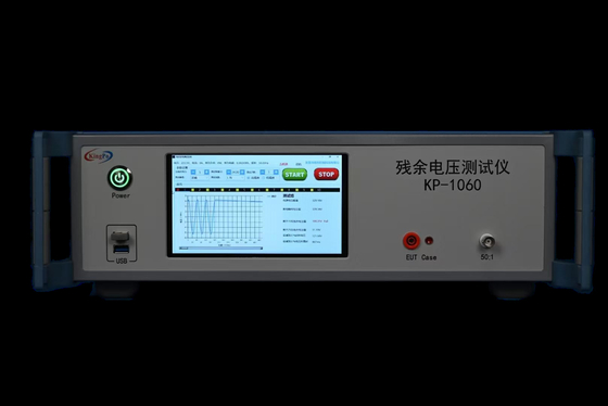 Medische testapparatuur voor IEC-test van restspanning omvat kabels en kalibratiecertificaat
