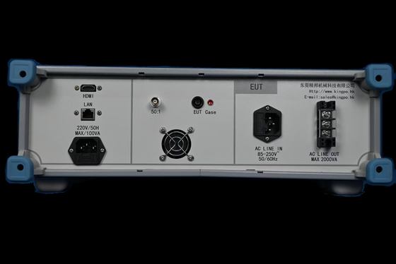 Medische testapparatuur voor IEC-test van restspanning omvat kabels en kalibratiecertificaat