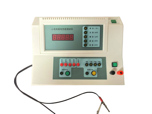 Medische testapparatuur voor het testen van de elektrische prestaties van EKG-elektroden met meerdere testpunten en nauwkeurige resultaten