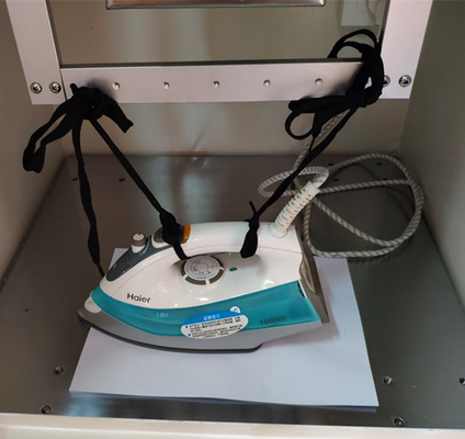IEC60335-2-3 Clausule 21.101 Elektrische ijzerdruppeltest / elektrische ijzerveiligheidstest voor duurzaamheid